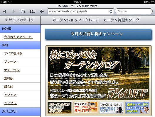 ipad画面
