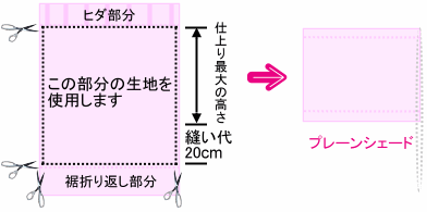 シェードにリフォーム