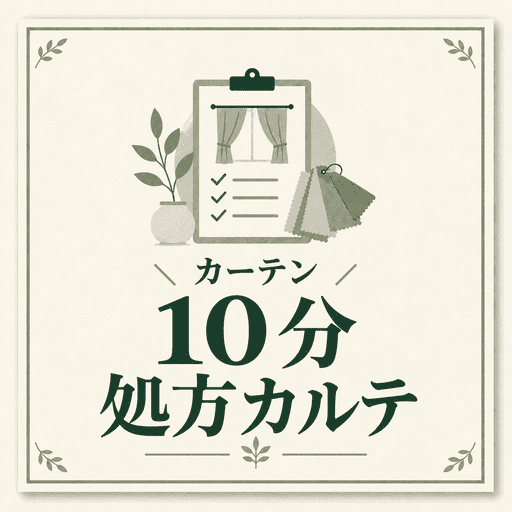 カーテン処方カルテ