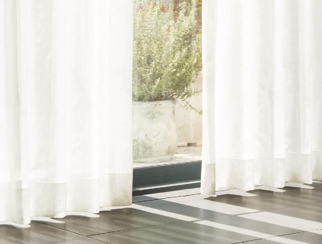 【遮熱】ボイルレース〜自然で程よい透過感がありながら遮熱性をもつシアーカーテンです。