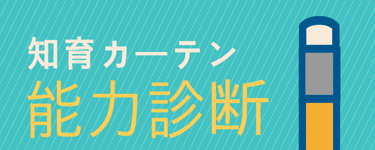 知育カーテン能力診断