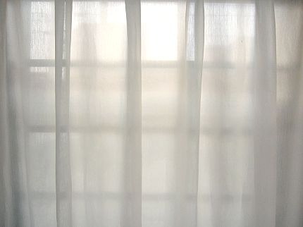 外の景色はぼんやりと